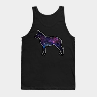 Galaxy Belgian Laekenois Silhouette Tank Top